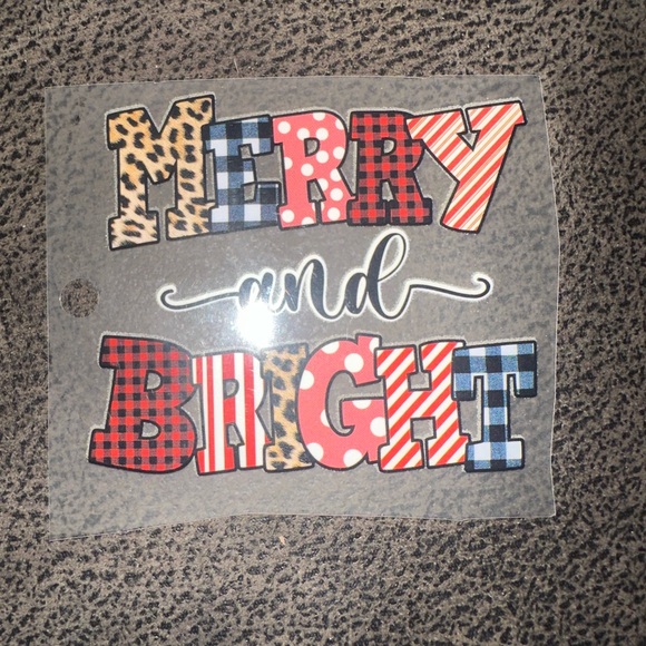 Other - 5/$10 🆕 DTF image ; Christmas